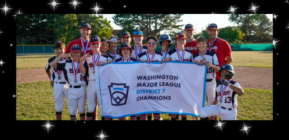 12s Baseball All-Stars District Champions