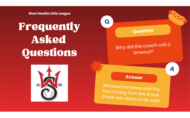 Have questions about the league? Visit our FAQ page for more info