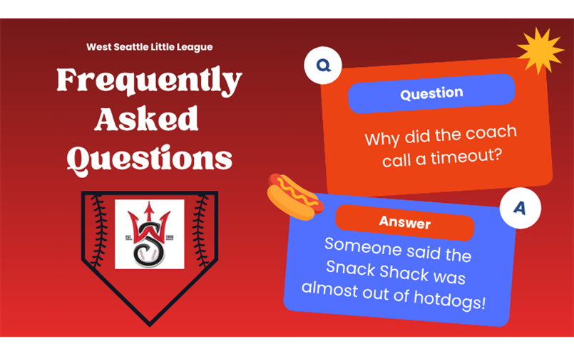 Have questions about the league? Visit our FAQ page for more info