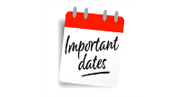 Important Dates for 2025 Season